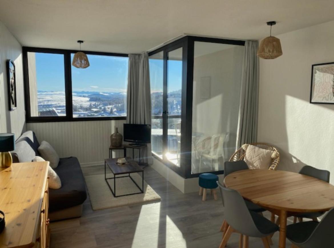Appartement Au Coeur De La Station De Super-Besse Bagian luar foto